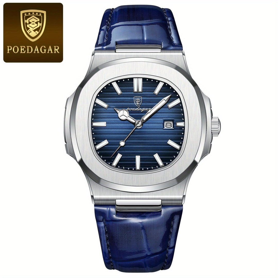 Luxury Men's Watch - Tempus-Blue-The Livary