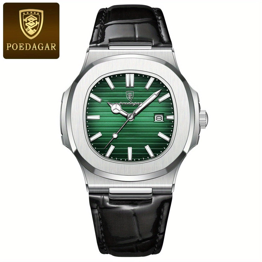 Luxury Men's Watch - Tempus-Green / Black-The Livary