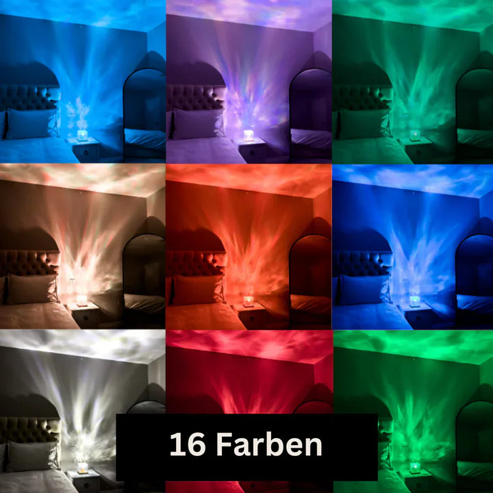 Northern Lights Lamp with 16 Colours - AuroraGlow-The Livary