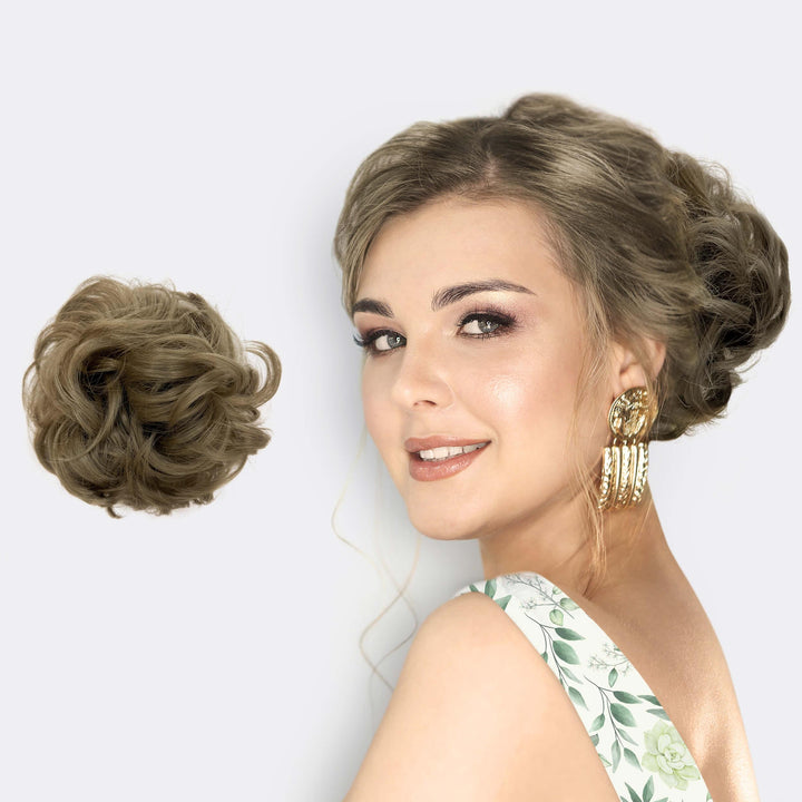 Hairextension Scrunchie – BunPop-As Blond-The Livary