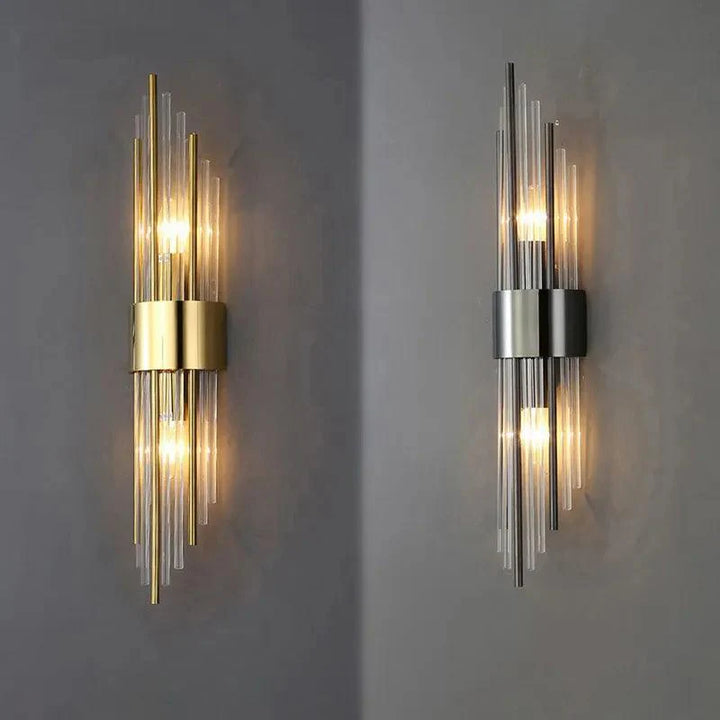 Crystal LED Wall Light - Luméra-Gold-Warm white (2700-3500K)-30 cm-The Livary