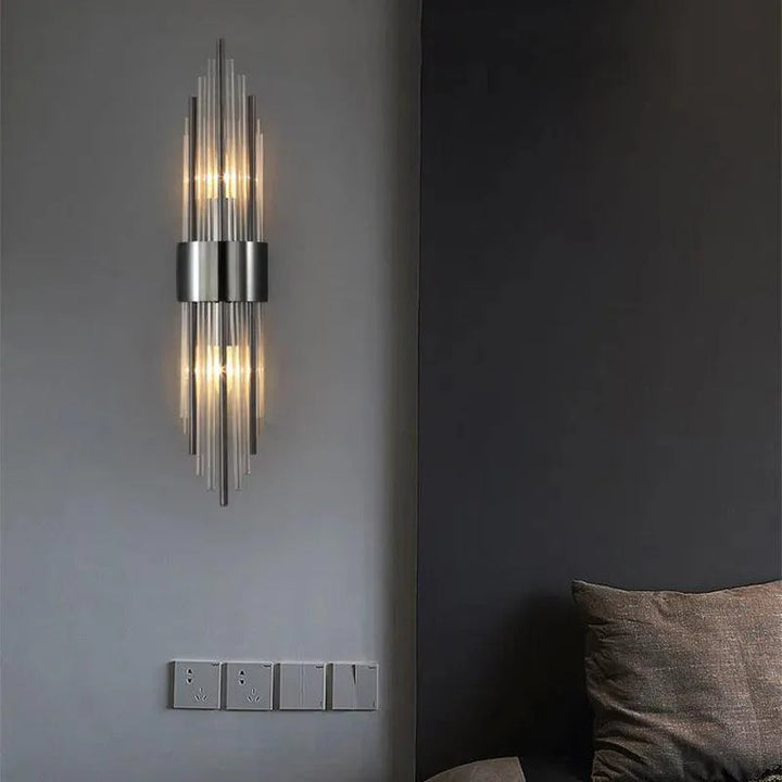 Crystal LED Wall Light - Luméra-Gold-Warm white (2700-3500K)-30 cm-The Livary