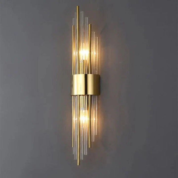 Crystal LED Wall Light - Luméra-Gold-Warm white (2700-3500K)-30 cm-The Livary