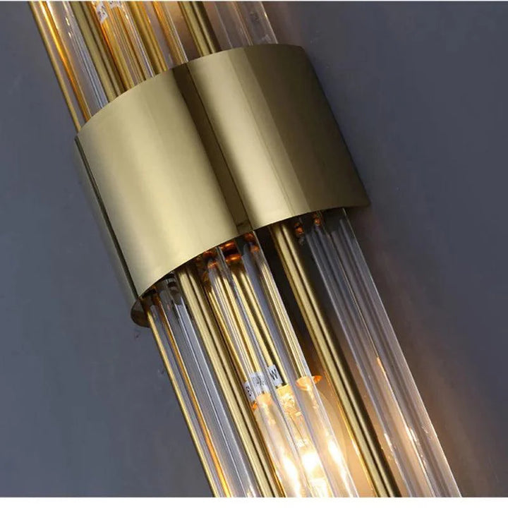 Crystal LED Wall Light - Luméra-Gold-Warm white (2700-3500K)-30 cm-The Livary