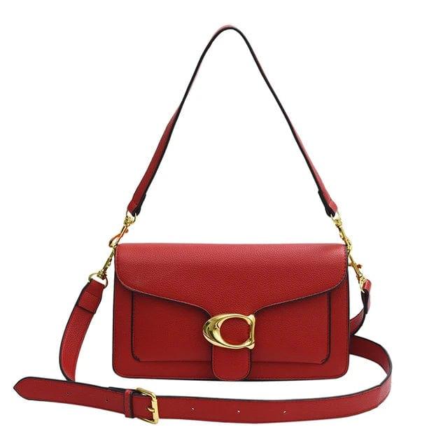 Luxury and Practical Handbag - Celina-Red-The Livary
