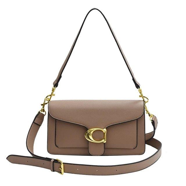 Luxury and Practical Handbag - Celina-Light brown-The Livary