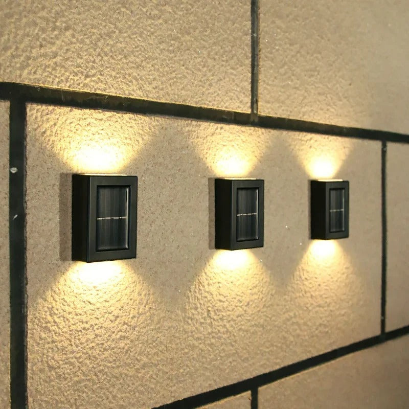 Luxury Wireless Solar LED Wall Lamps - SolarGlow-1 Lamp-The Livary