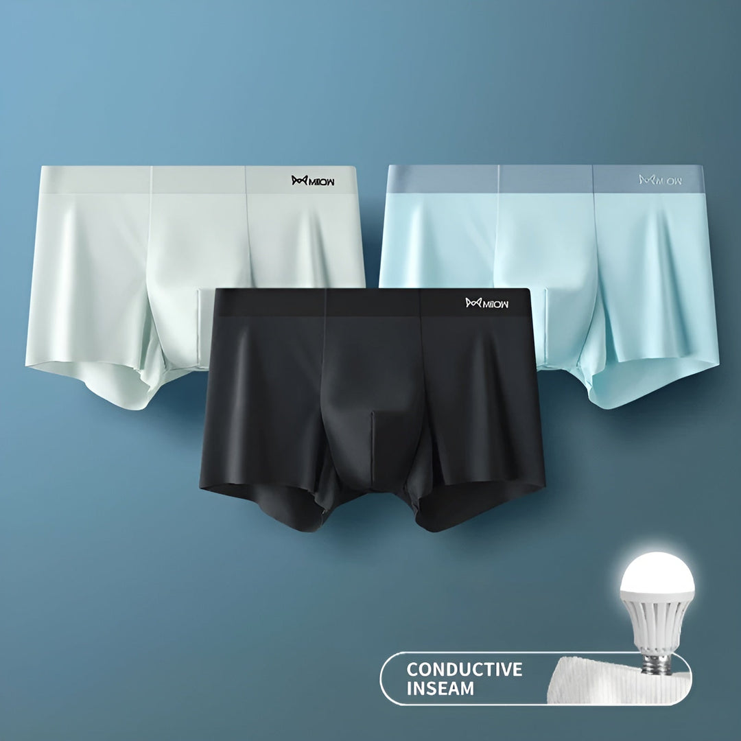 Seamless Men's Boxers - Leo-A-L-The Livary