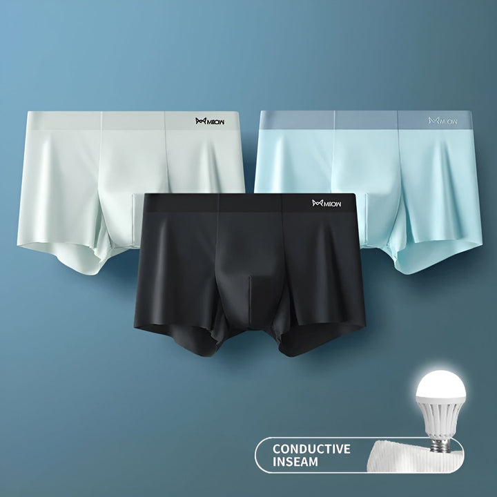Seamless Men's Boxers - Leo-A-L-The Livary