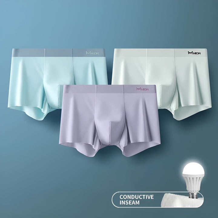 Seamless Men's Boxers - Leo-A-L-The Livary