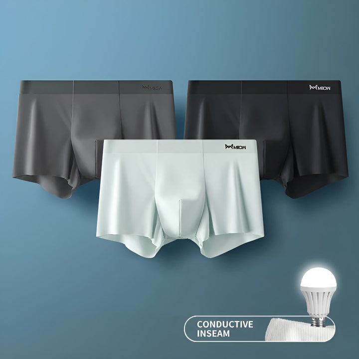 Seamless Men's Boxers - Leo-A-L-The Livary