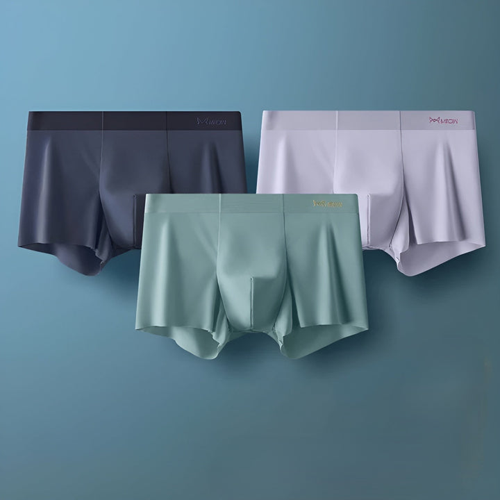 Seamless Men's Boxers - Leo-G-L-The Livary