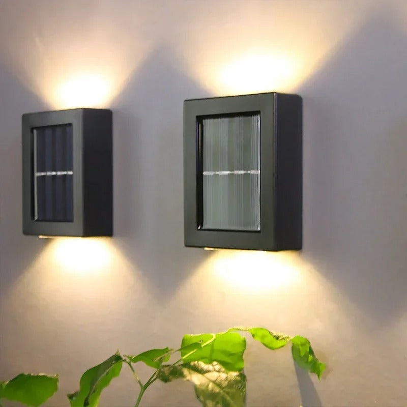 Luxury Wireless Solar LED Wall Lamps - SolarGlow-1 Lamp-The Livary
