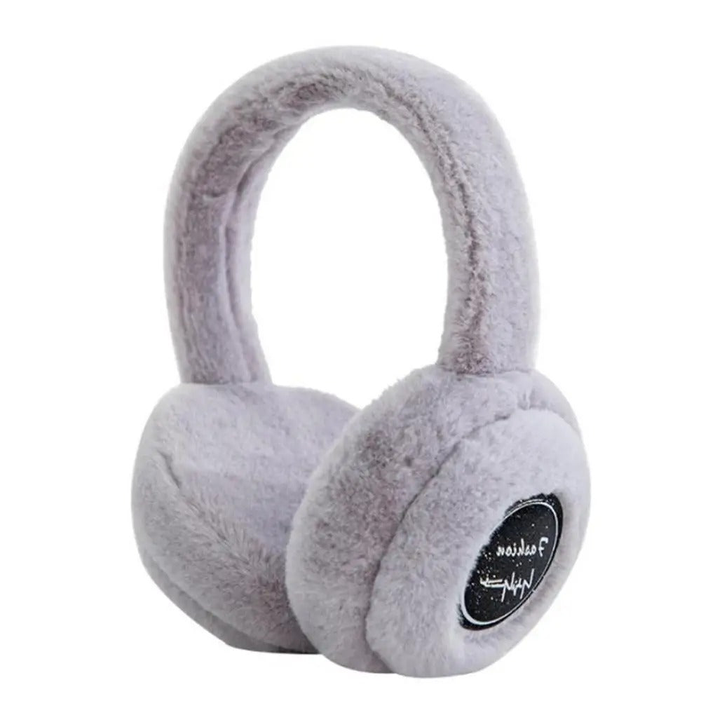 Winter Bluetooth Ear Warmers - CozyGrooves-Grey-The Livary