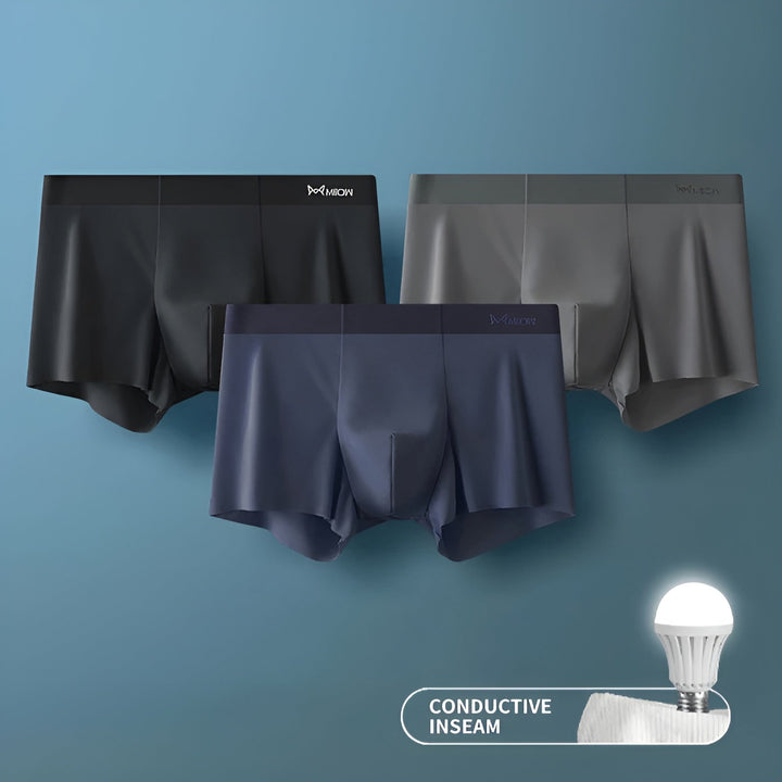 Seamless Men's Boxers - Leo-A-L-The Livary