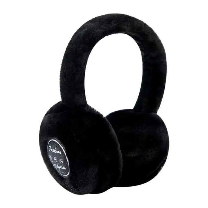 Winter Bluetooth Ear Warmers - CozyGrooves-Black-The Livary