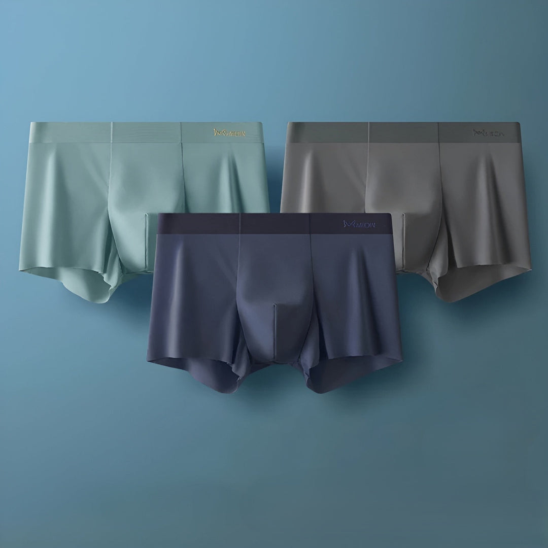 Seamless Men's Boxers - Leo-C-L-The Livary