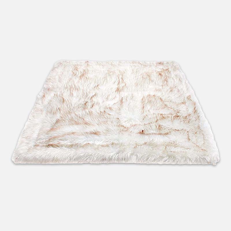 Luxury Waterproof Pet Blanket - CozyPaw™-White/brown-29.53″ × 39.37″-The Livary