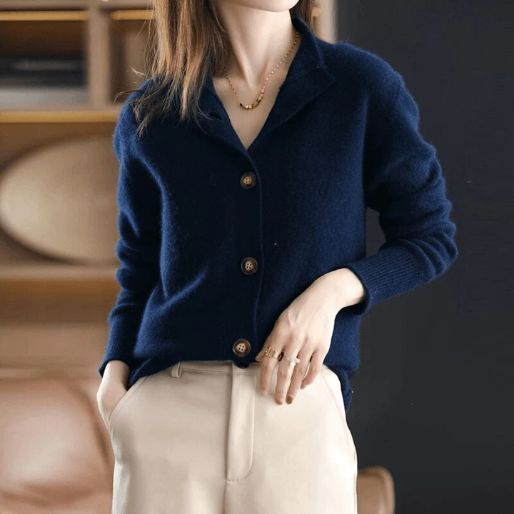 Trendy Ladies Sweater - Livia-Beige-XS-The Livary