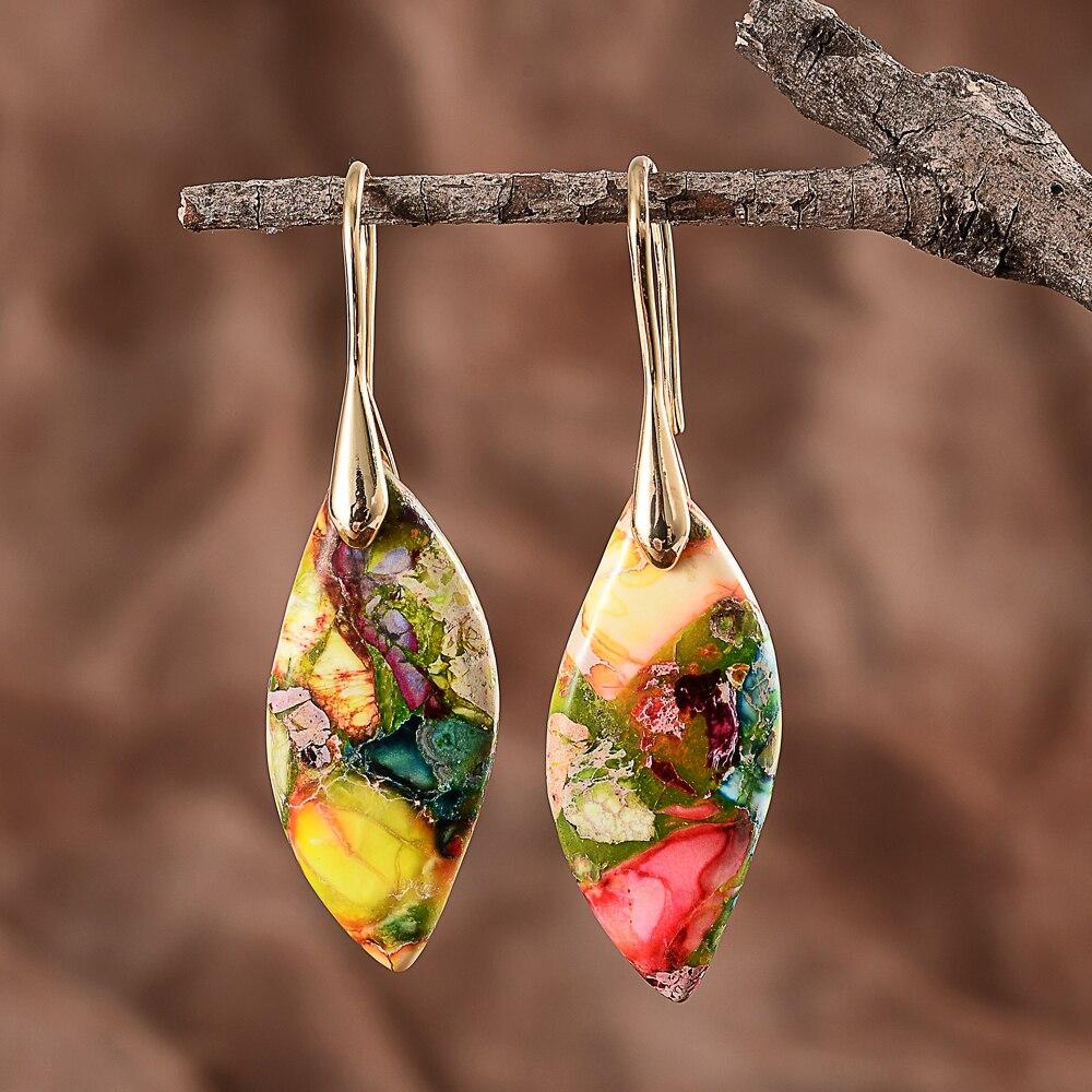 Regaliet Drop Earrings - Amaris-Gold-The Livary