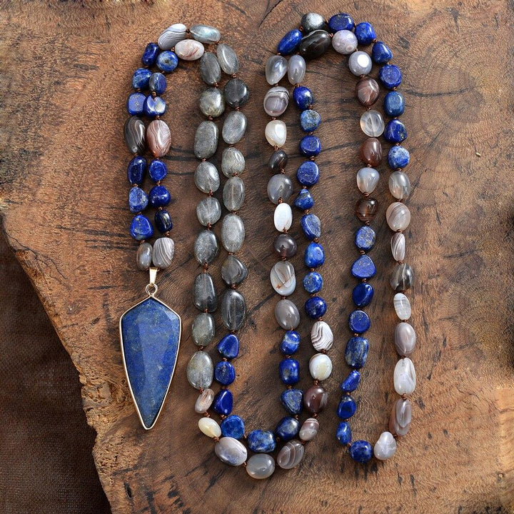 Protective Mala Necklace - Aurealis-The Livary
