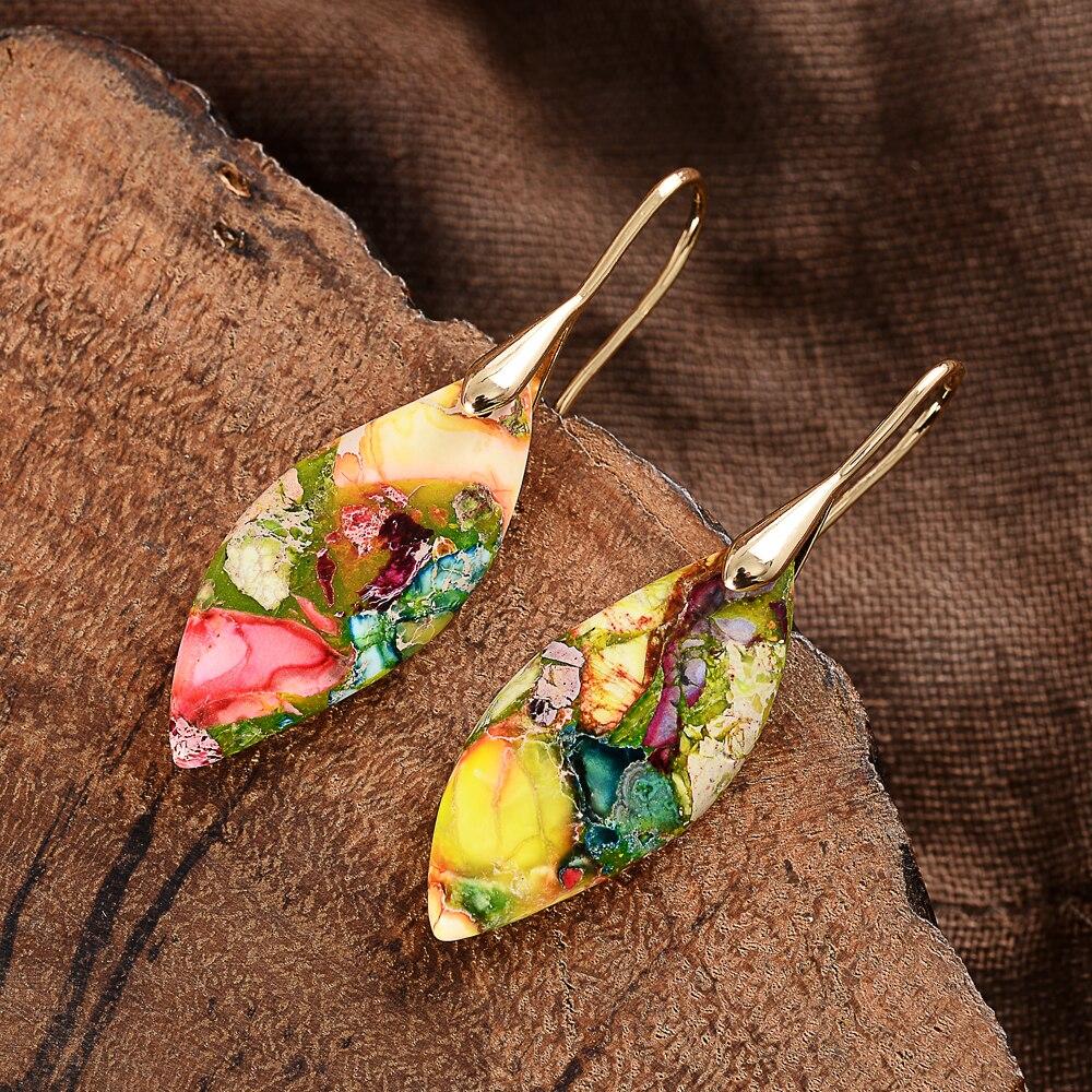 Regaliet Drop Earrings - Amaris-Gold-The Livary