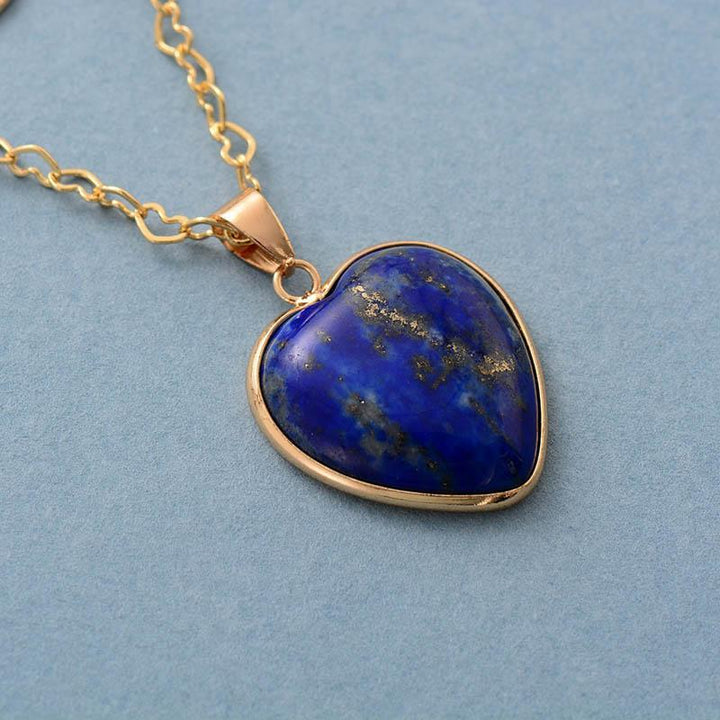 Protective Lapis Necklace - Althea-The Livary