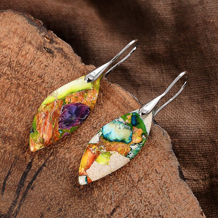 Regaliet Drop Earrings - Amaris-Gold-The Livary