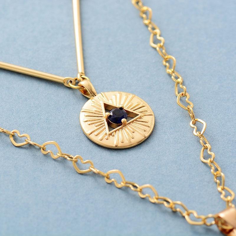 Protective Lapis Necklace - Althea-The Livary