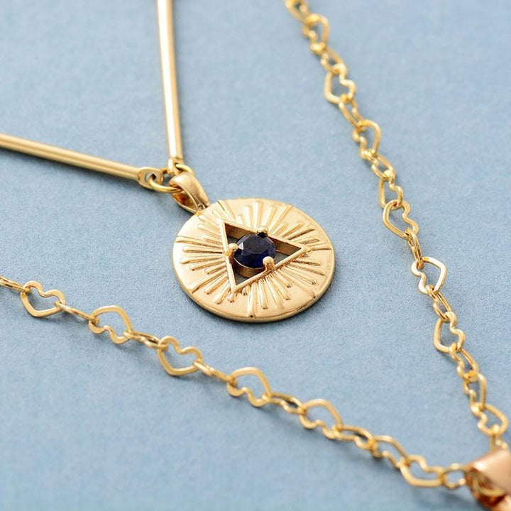 Protective Lapis Necklace - Althea-The Livary