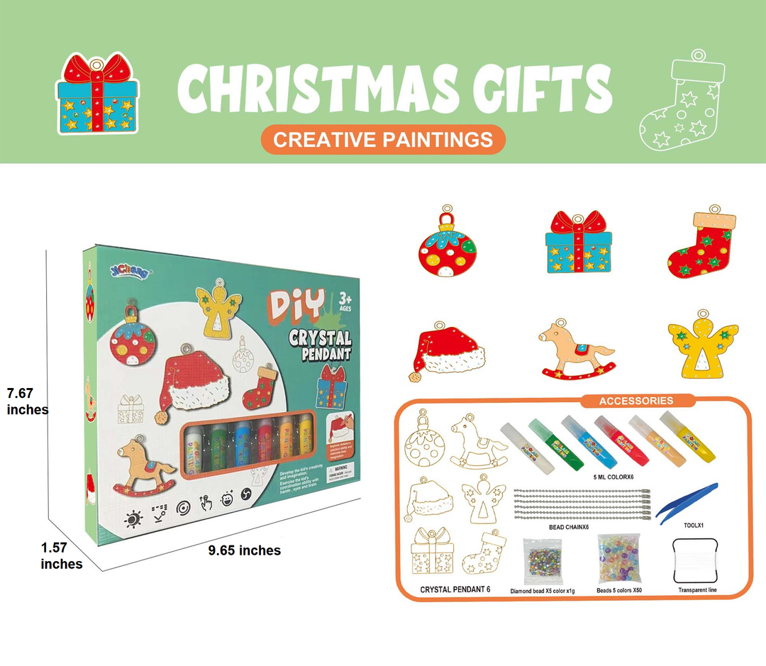 Do-It-Yourself Keyring Painting Kit - SparkleArt