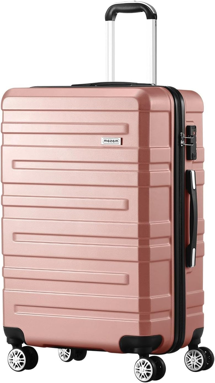 3-Piece Hard-Shell Spinner Luggage Set with TSA Lock and Organised Interior