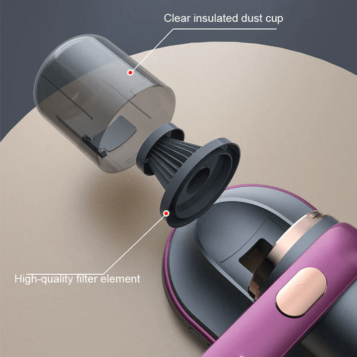 Portable High-Frequency Vacuum Cleaner - PowerVac™-Purple-The Livary