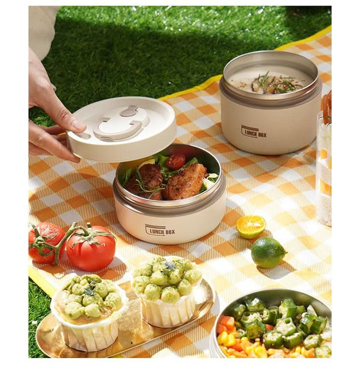 Portable Insulated Meal Container Set - LunchMate-White-2 dozen + bag + FREE cutlery set-The Livary