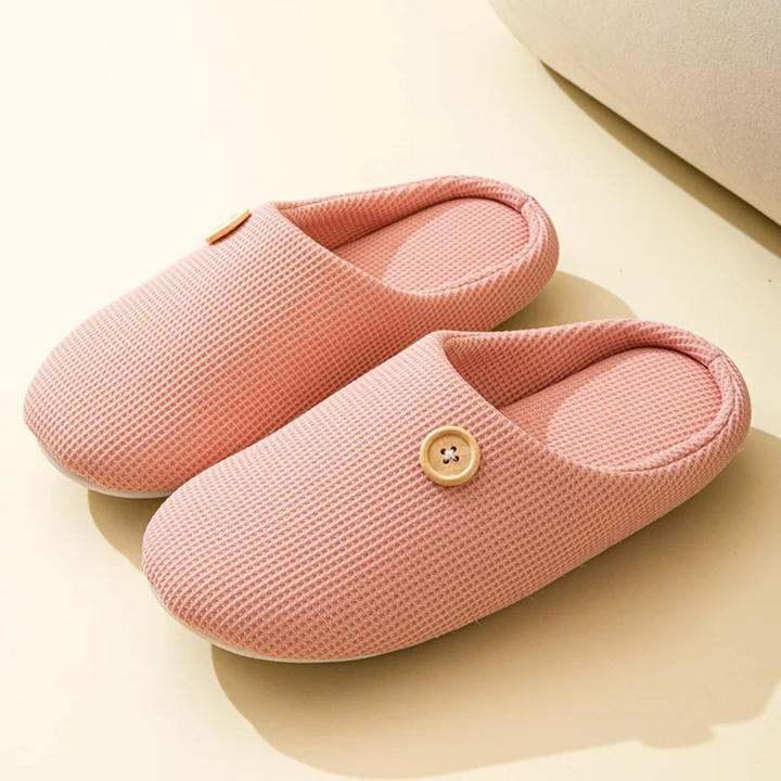 Memory Foam Comfort Slippers - CloudStep-3.5-4-Pink-The Livary