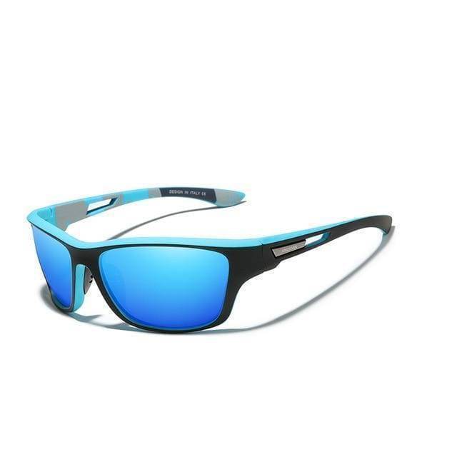 Ultralight polarising sunglasses with UV protection – Marco-Blue-The Livary