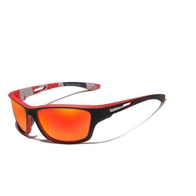 Ultralight polarising sunglasses with UV protection – Marco-Red-The Livary
