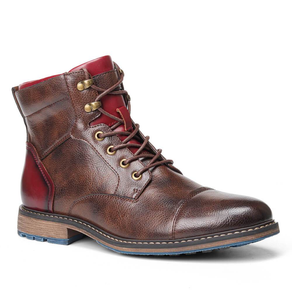 Brown Men's Oxford Boots – Jules-8-The Livary