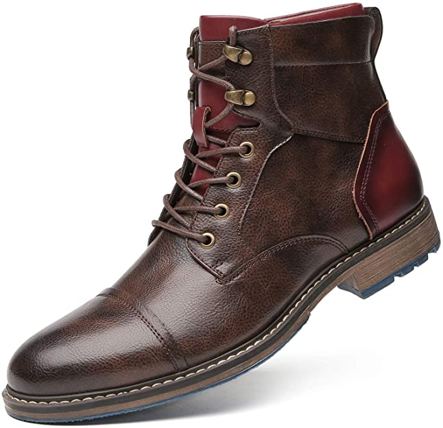 Brown Men's Oxford Boots – Jules-8-The Livary