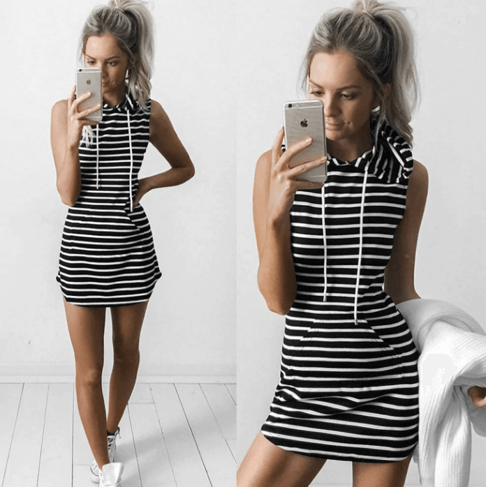 Trendy Sleeveless Mini Summer Dress with Twist Detail – Liora (Buy 1 Get 1 FREE)-Grey-XS-The Livary