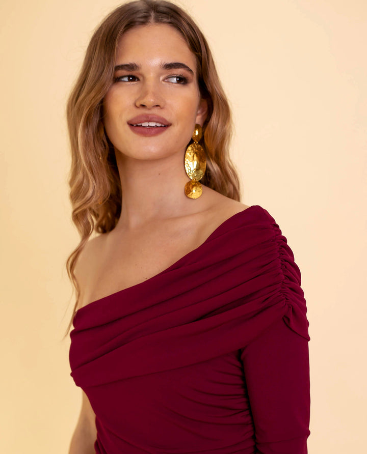Ladies Jumpsuit with One Shoulder – Alessia-XS-S-The Livary