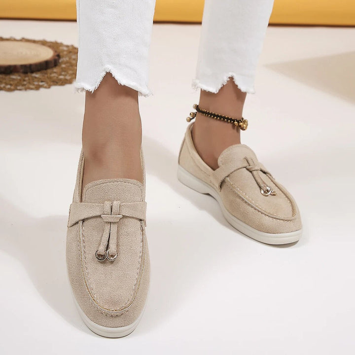 Comfort Loafers - Avery-Khaki-3.5-The Livary