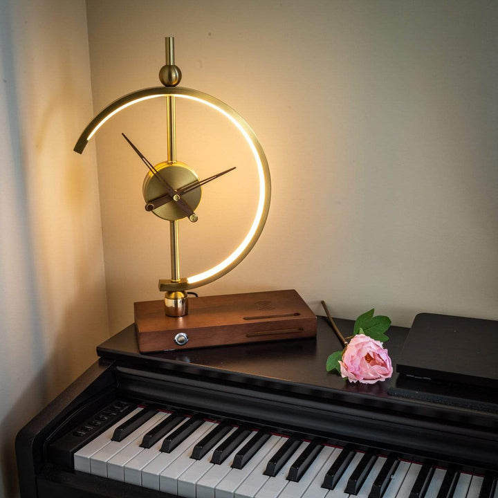 Luxury Rechargeable Lamp Clock - KyotoGlow-The Livary