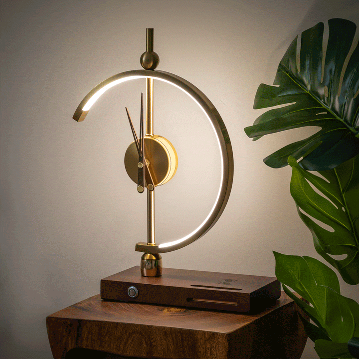 Luxury Rechargeable Lamp Clock - KyotoGlow-The Livary
