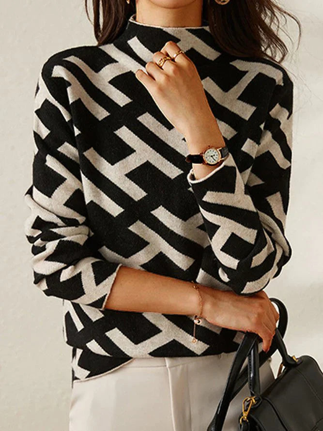 Casual Ladies Sweater - Aria-S-The Livary
