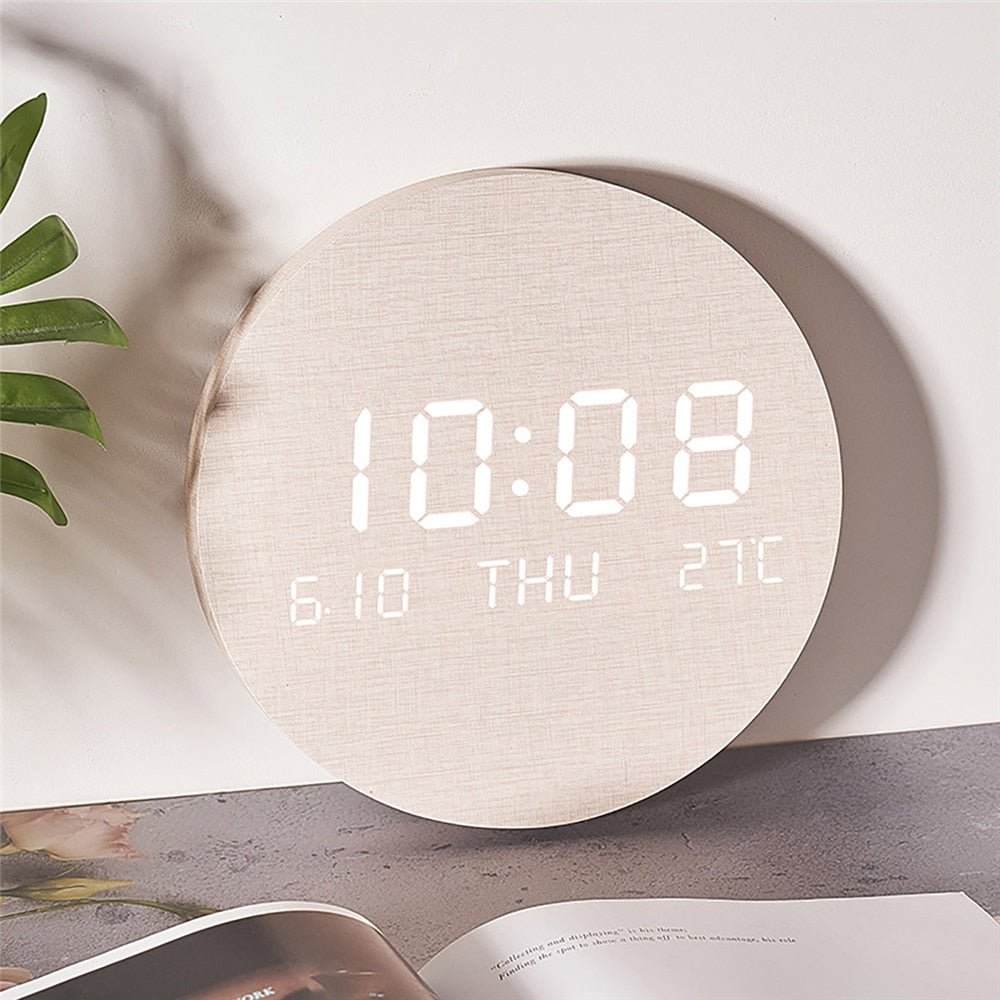 Nordic Inspired Wall Clock - Svenna-White-The Livary