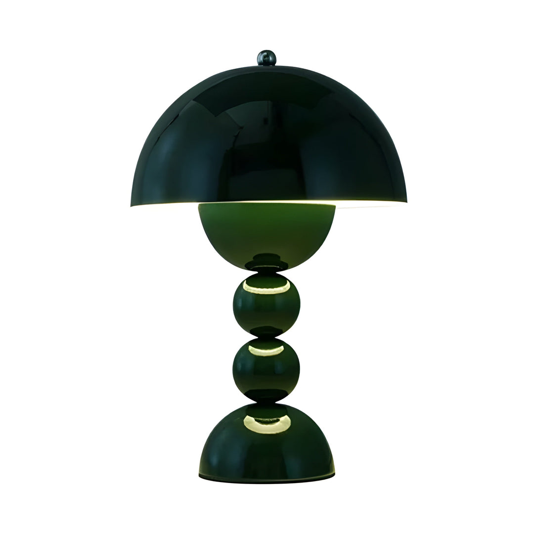 Scandinavian Design Table Lamp - FloraGlow-Black-The Livary
