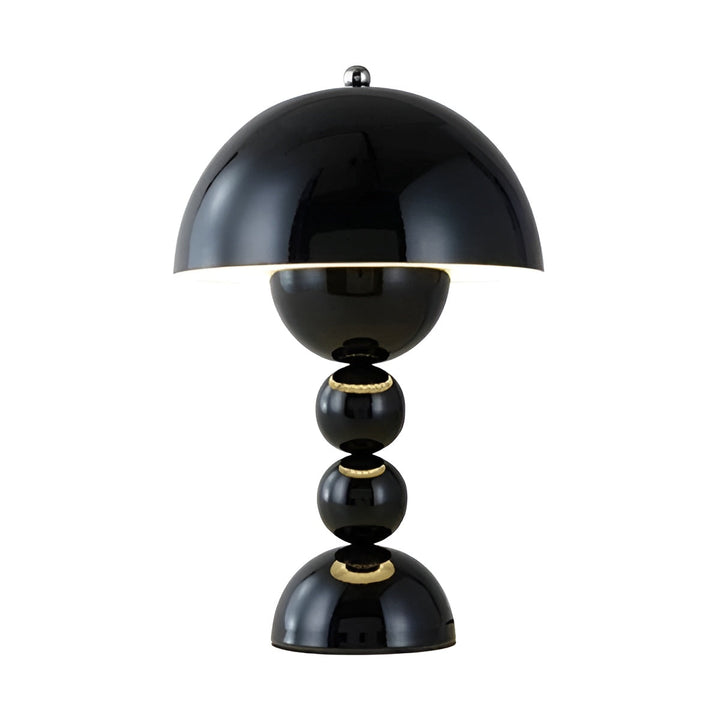 Scandinavian Design Table Lamp - FloraGlow-Black-The Livary