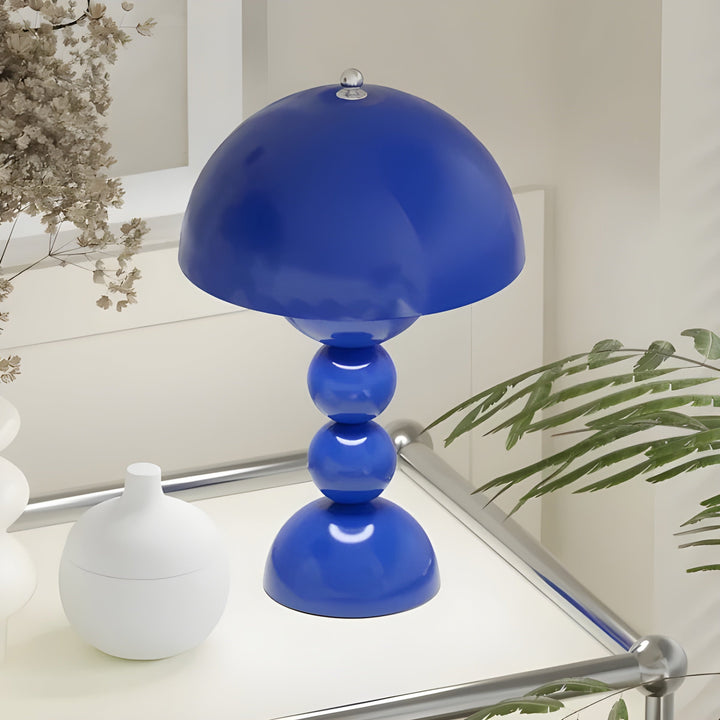 Scandinavian Design Table Lamp - FloraGlow-Black-The Livary