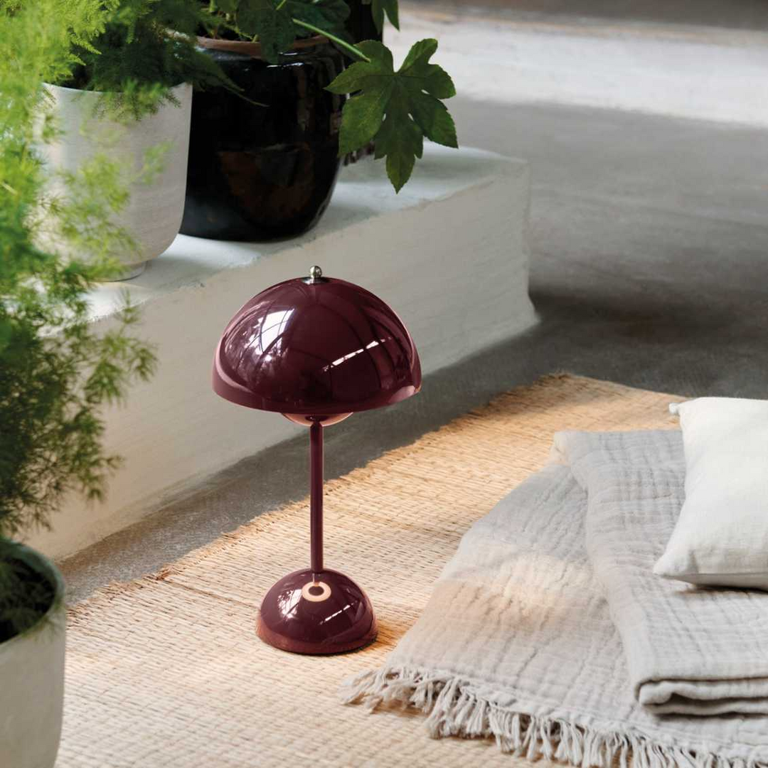 LED Table Lamp - MoonGlow-White-The Livary